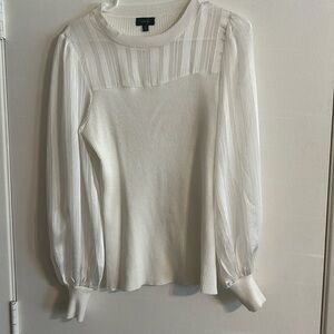 Women's White Sweater